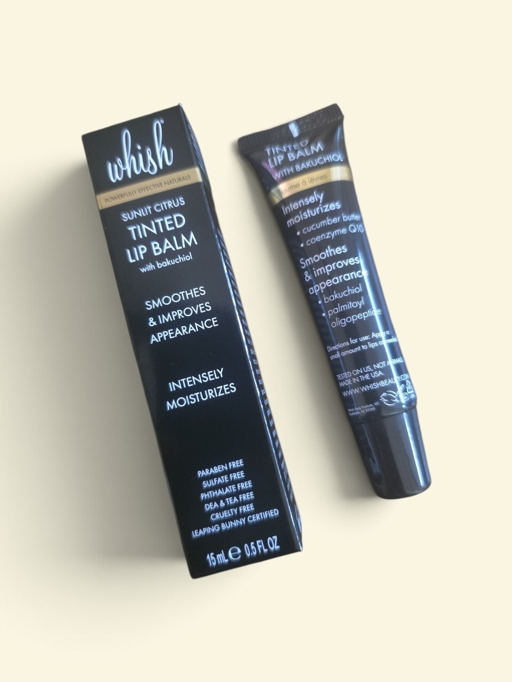 Whish Sunlit Citrus Tinted Lip Balm